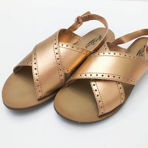Lucky Brand Copper Birchess Slingback Sandles